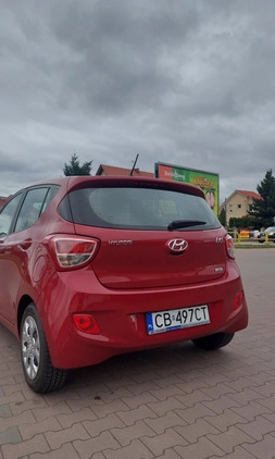 Hyundai i10 cena 28400 przebieg: 45000, rok produkcji 2014 z Bydgoszcz małe 352